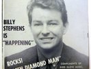 Billy Stephens 45 es Gibt eine Zeit / Dutzend Diamant Kidd Glove Rockabilly VG