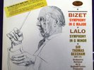 SIR THOMAS BEECHAM Bizet & Lalo Symphonies LP ORIG CAPITOL STEREO MINT- UNPLAYED
