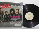 TSOL Hit And Run LP Vinyl Joe Wood T.S.O.L. True Sounds Of Liberty  PLAYS WELL