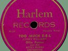 OLLIE POTTER Too Much E-E-L / Big Fat Dollar Bill 78rpm Harlem 1947 raunchy R&B