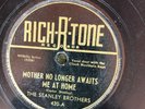 Rich-R-Tone 420 Stanley Brothers GIRL BEHIND THE BAR 8 rpm Bluegrass E-/E