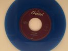 The Beatles Something /Come Together Blue Vinyl 45 rpm Capitol Mint 1987 Jukebox