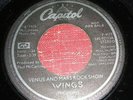1975 Paul McCartney Promo 45 VENUS AND MARS ROCKSHOW On Capitol P-4175 Near Mint