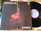Jonesy Keeping Up Orig UK LP on Dawn Lilac Label G/fold