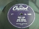 GENE VINCENT AND HIS BLUE CAPS CRAZY LEGS 1957 UK PRESS 78 RPM RECORD