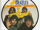THE  BEATLES 1986 UK  PIC DISC *ELEANOR RIGBY/ YELLOW SUBMARINE* STUNNING N MINT