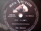 NEIL SEDAKA Victor 1A-1834 ARGENTINA ONLY 78rpm OH  CAROL / PASAJE DE IDA VG+