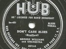 BLUES -GEORGE WILLIAMS 