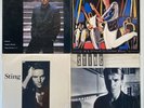 STING 4 LP Lot: Dream Blue Turtles, Nothing Like The Sun, Bring On The Night, EP