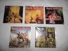 iron maiden x5  records reissue woman in uniform heavy metal 7
