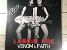 Larkin Poe Autographed Venom & Faith Vinyl Record LP Signed Auto
