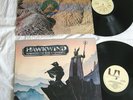 HAWKWIND - 2 x UK Vinyl LPs - LEVITATION BRON 530/MASTERS OF THE UNIVERSE UAG EX
