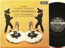 Speakers Corner/Decca SXL 6355 Albeniz, Suite Espanola, De Burgos, New Philh.