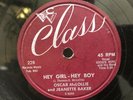 Original ’Class USA 78Rpm:R&B:Oscar McLollie : Hey Girl-Hey Hey Boy  Great Jiver