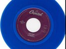 BEATLES SOMETHING/COME TOGETHER 45RPM BLUE VINYL NEW NEVER PLAYED
