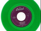 BEATLES NOWHERE MAN/WHAT GOES ON 45RPM GREEN VINYL
