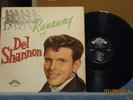 Del Shannon LP on Big Top #12-1303, Runaway With
