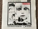 U2 -Three/Out Of Control- Rare Irish ‘sunburst’ CBS label 7