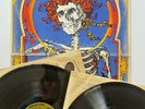 GRATEFUL DEAD   1971 LIVE 2 LP SKULLS AND ROSES GATEFOLD   GREEN WB 2WS 1935