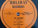 Bill Haley & Loretta w. The Saddlemen: Holiday 110 MINT Rockabilly 78 RPM record