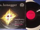Z719 Arthur Honegger Symphonys No 2 & 3 Baudo Supraphon SUA ST 50027 Stereo