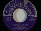 Funk 45 CREATIVE FUNK The Whole Thing on Creative Funk VG++