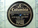 EDITH PIAF - La Vie En Rose / Un Refrain Courait Dans La Rue 78 rpm disc (A++)