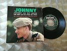EP JOHNNY HALLYDAY - JOHNNY LUI DIT ADIEU - POCHETTE DIFFERENTE -
