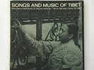 SONGS & MUSIC OF TIBET   FOLKWAYS LP W. INSERT   TRADITIONAL ETHNIC FOLK