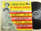 Rare AUTOGRAPHED by Maxine & Patty: ANDREWS SISTERS By Popular Demand, + BONUS
