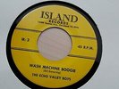ECHO VALLEY BOYS : Wash Machine Boogie  ISLAND  ROCKABILLY  EX+
