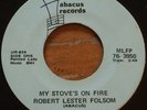 Robert Lester Folsom -My Stove's On Fire- Psych Folk / Yacht Rock 45 Abacus Hear