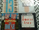 Street Sounds Hip Hop Electro 13 & Street Sounds House Trax 4 x Vinyl LP Records