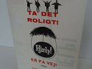 BEATLES Help DENMARK 4-page press info folder danish 8