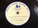 DEMO ACETATE - OLIVIA NEWTON-JOHN - IT’S SO HARD - US 1971 PUBLISHING ACETATE