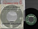 45 t juke box  pochette cible  373 924 JOHNNY HALLYDAY si j'étais un charpentier