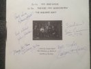 The Pogues & The Dubliners Signed Irish Rover Original 12