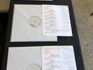 ELVIS PRESELY RARE RADIO BROADCAST LPS #19 #21 & #23 W/ ORIGINAL CUE SHEETS VG+