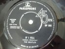 THE BEATLES   IF I FELL   EX+   RARE 1964 UK EXPORT BEAT/ROCK 7