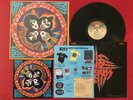 KISS   ROCK AND ROLL OVER LP (1976)1ST PRESS SHRINK  STICKER & MERCH NBLP 7037