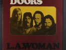 DOORS: L.a. Woman LP (butterfly lbl, embossed window cvr w/ Columbia circle ad