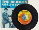 The Beatles And I Love Her/If I Fell 45rpm Record and Sleeve - Capitol Records