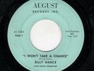 TEEN/POPCORN-BILLY VANCE-I WON'T TAKE A CHANCE/SHE WORE THE COOLEST HOT PANTS