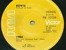 DAVID BOWIE - 1984 / QUEEN BITCH NEW ZEALAND 7