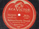 168g5.  Enrico Caruso - La Boheme-Vecchia Zimarra - RCA Victor 87499 (vinyl)