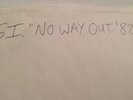 Government Issue GI No Way Out '82 Test Pressing Vinyl CBGB New York DC Punk