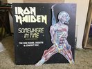 Iron Maiden Somewhere in Time Record shop display . 