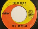 THE BEATLES / YESTERDAY / CAPITOL DOME SWIRL / 1968 SUBSIDIARY LABEL
