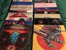 Classic Rock Metal Vinyl Record Lp Boston Van Halen Rolling Stones 17ct Lot