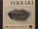 Luc FERRARI - PRESQUE RIEN - INA GRM 9104 fe / Nm